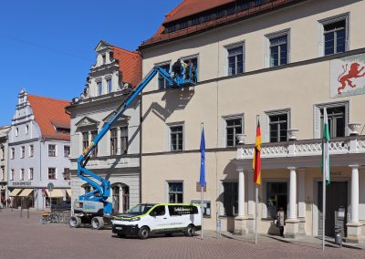 Rathaus Pirna | Gebäudefolierung | Sonnenschutzfolie AX Serie