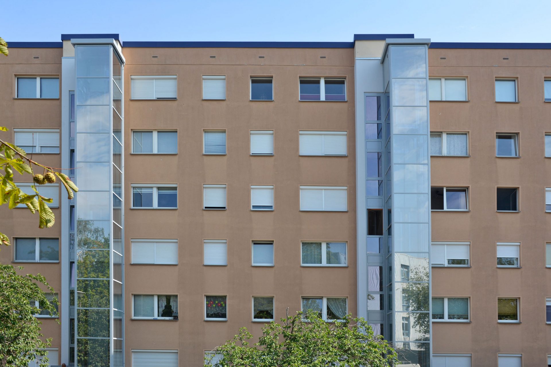 WGS Dresden Süd | Gebäudefolierung | Sonnenschutzfolie